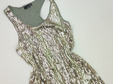złota sukienki midi: Sukienka damska, rozmiar M — 2