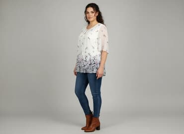 hm bluzki z krótkim rękawem: Bluzka damska, rozmiar 3XL — 6