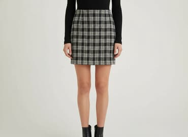 krótkie spódnice w kratę: Spódnica damska, rozmiar S — 1