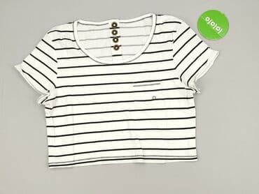 t shirty w biało czarne paski: T-shirt damski, rozmiar XL — 3