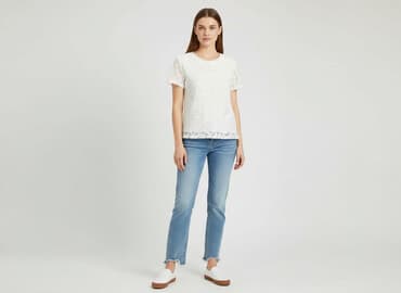 koszulki ideal z koronką: FB Sister, T-shirt damski, rozmiar XS — 1