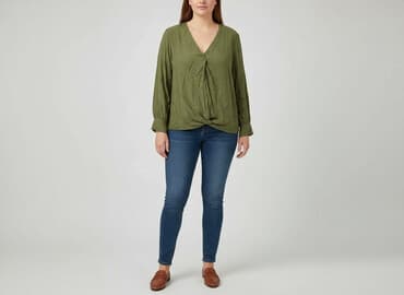 koszulka z długim rękawem tommy hilfiger damska: Object, Bluzka damska, XL — 6