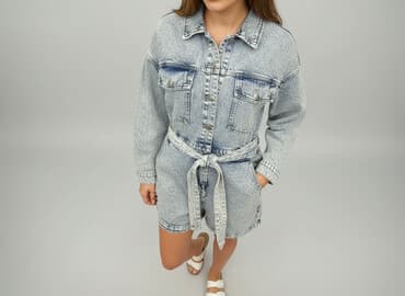 hello kitty spodnie pizamowe: Kombinezon damski, rozmiar S — 6