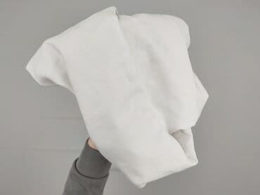 biale szerokie jeansy: Spodnie materiałowe damskie, rozmiar M — 6