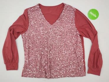 bluzki jedwabne wzorzyste: Bluzka damska, 3XL — 2