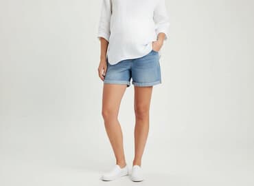 ciążowe krótkie spodenki: Sinsay, Szorty damskie, rozmiar L — 6