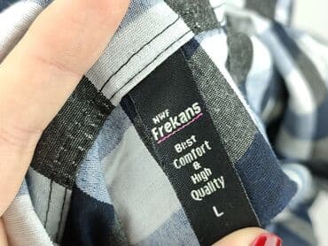 ubrania w pepitkę: Shirt for men, size L — 4