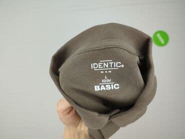 oliwkowe buty: IDENTIC, Koszulka polo dla mężczyzn, rozmiar L — 4