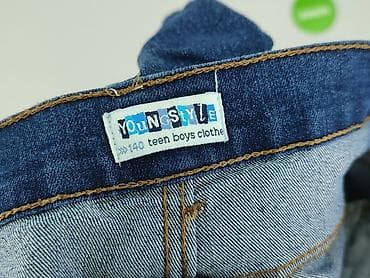 Spodnie jeansowe, Young Style, 10 lat, 140, stan - Idealny — 4