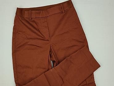 jeans wysoki stan: H&M Basic, Spodnie materiałowe damskie, rozmiar M — 1