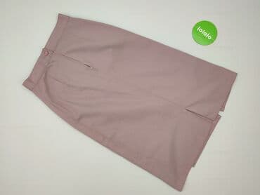 spódnice midi pudrowy róż: Spódnica damska, rozmiar S — 4