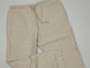 Material trousers for women, size L (EU 40)