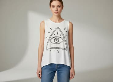 rammstein ubrania: Reserved, Top damski, rozmiar L — 1