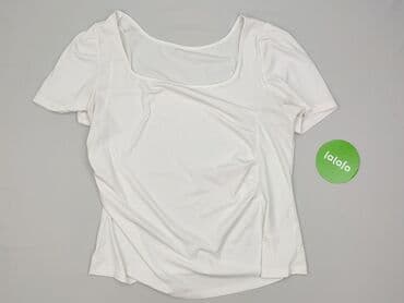 bluzki prążkowane białe: Bluzka damska, rozmiar XL — 2