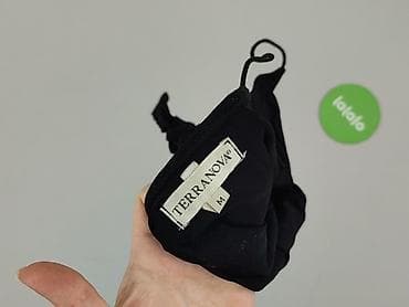 czarny top cropp: Terranova, Top damski, rozmiar M — 4