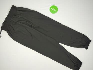 joggery damskie plus size: Sweatpants for women, size L — 3