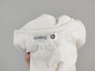 sinsay bluzki koszulowe: Sinsay, Top damski, rozmiar S — 4
