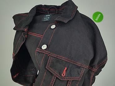pull bear szorty: Bershka, Męska kurtka jeansowa, rozmiar M — 7