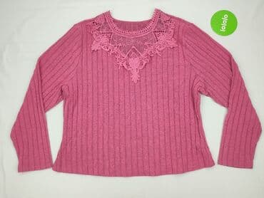 sweter damski plus size: Shein Curve, Bluzka damska, 4XL — 2