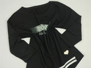 czarne t shirty basic: Bluzka damska, rozmiar L — 1