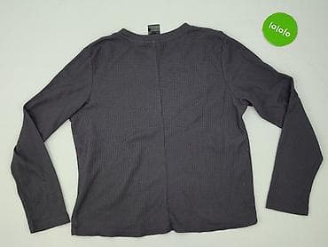 szara bluza: H&M, Bluzka damska, rozmiar XL — 3