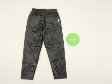 spodnie woskowane z wysokim stanem: Leggings for kids, 4-5 years, 104/110, condition - Perfect — 3