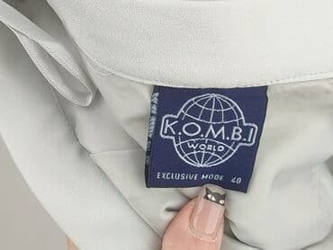 plisowane spódnice szara: Spódnica damska, rozmiar L — 5