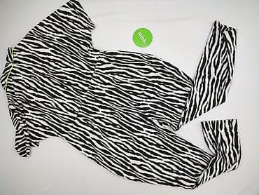 kombinezon reflex: Kombinezon damski Pole Pole Paris - Wzór: zebra, czarno-biały z — 3