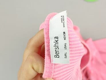 sukienki czerwone dopasowane: Bershka, Sukienka damska, rozmiar L — 4