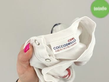 cropp koszulka oversize: Blouse, Coccodrillo, 4-5 years, 104-110 cm, condition - Very good — 4