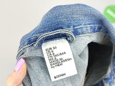 bomber h m: H&M, Kurtka jeansowa damska, rozmiar S — 4