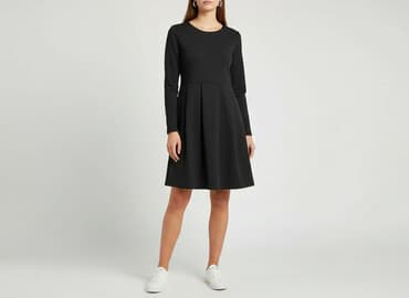 prosta elegancka sukienki: Sukienka damska, rozmiar S — 6