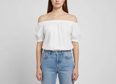 sinsay t shirty damskie: Sinsay, Top damski, rozmiar S — 6