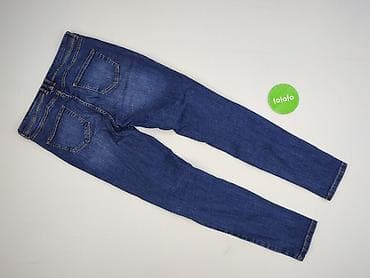 przecierane jeansy: Jeansy damskie, rozmiar M — 3