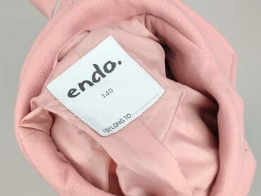 massimo dutti czarny techniczny trencz: Płaszcz, Endo, 10 lat, 134-140 cm, stan - Bardzo dobry — 4