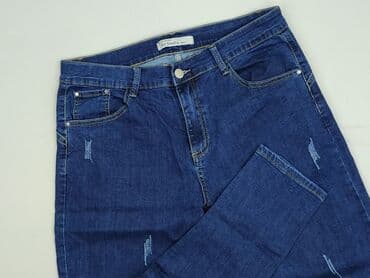 jeansy plus size wysoki stan: Jeansy damskie, rozmiar 3XL — 1