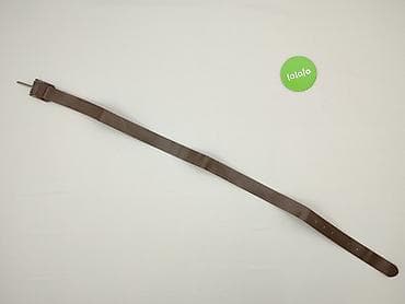 skorzana: Pasek, Męskie, stan - Idealny — 2