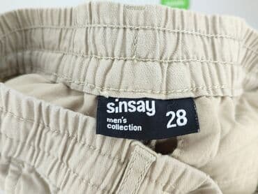 sinsay plus size spodnie: Sinsay, Chinosy dla mężczyzn, rozmiar XS — 4