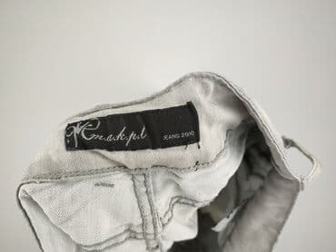 szare jeansy damskie stylizacje: Jeanswear, Jeansy damskie, rozmiar S — 4