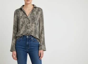 sztuczne futra damskie mohito: Mohito, Bluzka damska, rozmiar L — 8