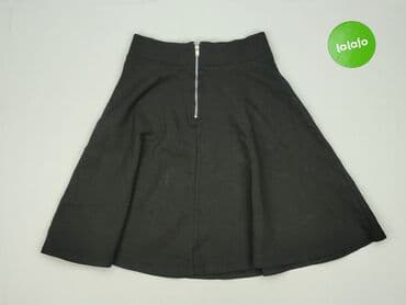 czarne spódniczka rozkloszowane: Spódnica damska, XS — 3