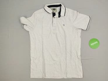 swetry pull and bear: Koszulka polo dla mężczyzn, L — 3