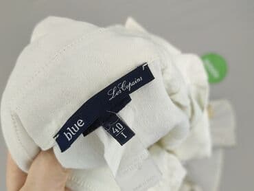 dluga biala koszula: Blue, Sukienka damska, rozmiar L — 4