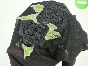 top z piórami czarny: Bluzka damska, rozmiar S — 6