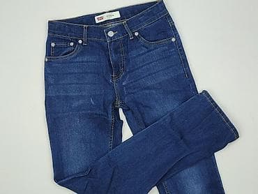 bluza next: Spodnie jeansowe, Levi's, 14 lat, 164, stan - Idealny — 1
