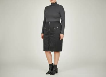 spódnice z zamkiem z przodu: Your Style, Spódnica damska, rozmiar 3XL — 1