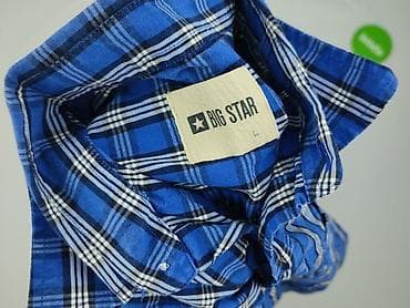 pull and bear sweter w paski: Big Star, Koszulа dla mężczyzn, rozmiar L — 4