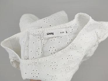 bluza biala sinsay: Sinsay, Bluzka damska, rozmiar L — 4