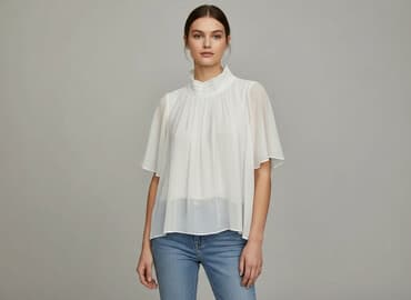 przeswitujace sukienki: Zara, Bluzka damska, rozmiar S — 1