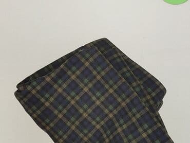 rajstopy w kratę: Spodnie materiałowe damskie, rozmiar S — 5